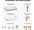 Комплект мебели для ванной комнаты с раковиной Wellsee Genuine Tree 201014134 8