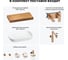 Комплект мебели для ванной комнаты с раковиной Wellsee Genuine Tree 201014184 8