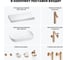 Комплект мебели для ванной комнаты с раковиной Wellsee Genuine Tree 201014219 8