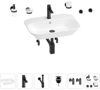 Раковина для ванной Wellsee Eclatant в наборе 9 в 1 201007467