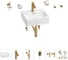 Раковина для ванной Wellsee Graceful Pro в наборе 9 в 1 201006633 1