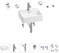 Раковина для ванной Wellsee Graceful Pro в наборе 9 в 1 201006621