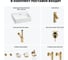 Раковина для ванной Wellsee Graceful Pro в наборе 9 в 1 201006663 8