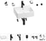 Раковина для ванной Wellsee Graceful Pro в наборе 9 в 1 201006652 1