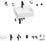Раковина для ванной Wellsee Graceful Pro в наборе 9 в 1 201006697 1