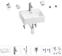 Раковина для ванной Wellsee Graceful Pro в наборе 9 в 1 201006611
