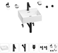 Раковина для ванной Wellsee Graceful Pro в наборе 9 в 1 201006627