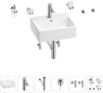 Раковина для ванной Wellsee Graceful Pro в наборе 9 в 1 201006671