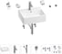 Раковина для ванной Wellsee Graceful Pro в наборе 9 в 1 201006671 1