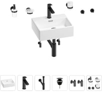 Раковина для ванной Wellsee Graceful Pro в наборе 9 в 1 201006632