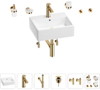 Раковина для ванной Wellsee Graceful Pro в наборе 9 в 1 201006683