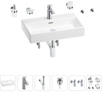 Раковина для ванной Wellsee Graceful Pro в наборе 9 в 1 201006711