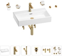 Раковина для ванной Wellsee Graceful Pro в наборе 9 в 1 201006733