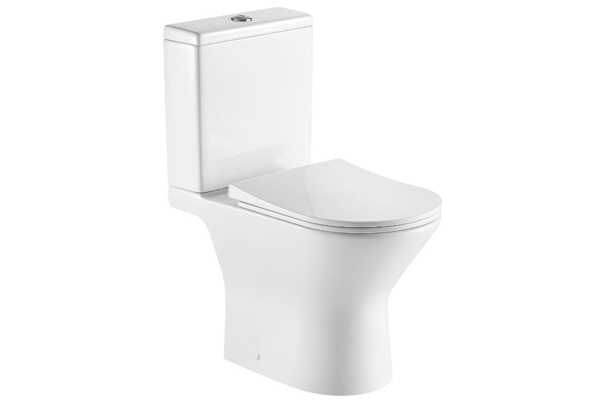 Напольный унитаз с бачком GooD DooR COMPACT NEW (сиденье дюропласт с ...