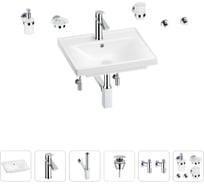 Раковина для ванной Wellsee FreeDom в наборе 9 в 1 201006811