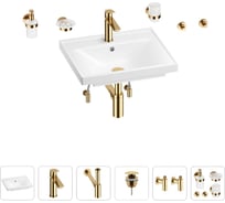 Раковина для ванной Wellsee FreeDom в наборе 9 в 1 201006853