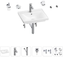 Раковина для ванной Wellsee FreeDom в наборе 9 в 1 201006821
