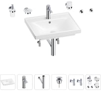 Раковина для ванной Wellsee FreeDom в наборе 9 в 1 201006926