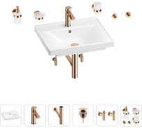 Раковина для ванной Wellsee FreeDom в наборе 9 в 1 201006924