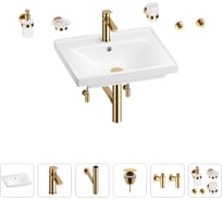 Раковина для ванной Wellsee FreeDom в наборе 9 в 1 201006923