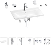 Раковина для ванной Wellsee FreeDom в наборе 9 в 1 201007081