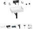 Раковина для ванной Wellsee Pure BY Wellsee в наборе 8 в 1 201006317 1