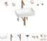 Раковина для ванной Wellsee Pure BY Wellsee в наборе 9 в 1 201006309 1