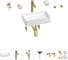 Раковина для ванной Wellsee Pure BY Wellsee в наборе 9 в 1 201006293 1