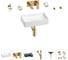 Раковина для ванной Wellsee Pure BY Wellsee в наборе 8 в 1 201006283 1