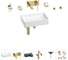 Раковина для ванной Wellsee Pure BY Wellsee в наборе 8 в 1 201006348 1