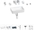 Раковина для ванной Wellsee Pure BY Wellsee в наборе 8 в 1 201006296 1