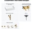 Раковина для ванной Wellsee Pure BY Wellsee в наборе 8 в 1 201006318 8