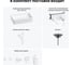 Раковина для ванной Wellsee Pure BY Wellsee в наборе 8 в 1 201006320 8