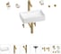 Раковина для ванной Wellsee Pure BY Wellsee в наборе 9 в 1 201006308 1