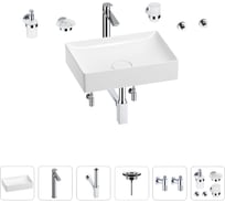 Раковина для ванной Wellsee Pure BY Wellsee в наборе 9 в 1 201006371