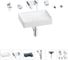 Раковина для ванной Wellsee Pure BY Wellsee в наборе 8 в 1 201006366 1