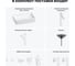 Раковина для ванной Wellsee Pure BY Wellsee в наборе 9 в 1 201006310 8