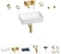 Раковина для ванной Wellsee Pure BY Wellsee в наборе 8 в 1 201006288 1