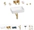 Раковина для ванной Wellsee Pure BY Wellsee в наборе 8 в 1 201006328 1