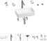 Раковина для ванной Wellsee Pure BY Wellsee в наборе 9 в 1 201006276 1
