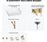 Раковина для ванной Wellsee Pure BY Wellsee в наборе 8 в 1 201006368 8