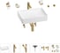 Раковина для ванной Wellsee Pure BY Wellsee в наборе 9 в 1 201006358 1