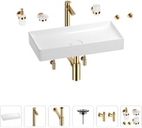 Раковина для ванной Wellsee Pure BY Wellsee в наборе 9 в 1 201006453