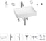 Раковина для ванной Wellsee Pure BY Wellsee в наборе 9 в 1 201006416 1
