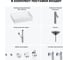 Раковина для ванной Wellsee Pure BY Wellsee в наборе 9 в 1 201006416 8