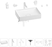 Раковина для ванной Wellsee Pure BY Wellsee в наборе 9 в 1 201006440