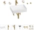 Раковина для ванной Wellsee Pure BY Wellsee в наборе 9 в 1 201006393 1