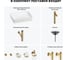Раковина для ванной Wellsee Pure BY Wellsee в наборе 9 в 1 201006393 8