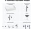 Раковина для ванной Wellsee Pure BY Wellsee в наборе 9 в 1 201006431 8