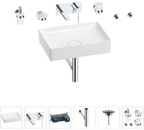Раковина для ванной Wellsee Pure BY Wellsee в наборе 8 в 1 201006406